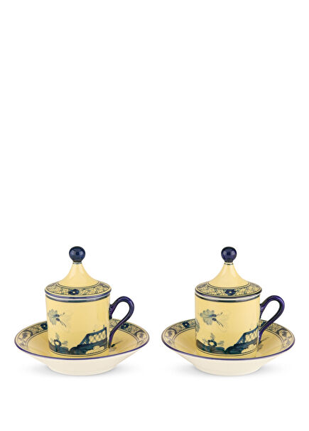 Oriente Italiano Citrino 2-Seat Coffee Cup Set