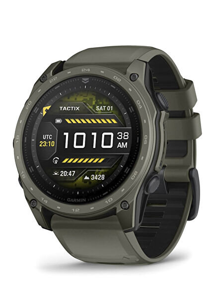 Tactix 8 51mm Amoled Cerakote Coating Silicone Strap Smartwatch