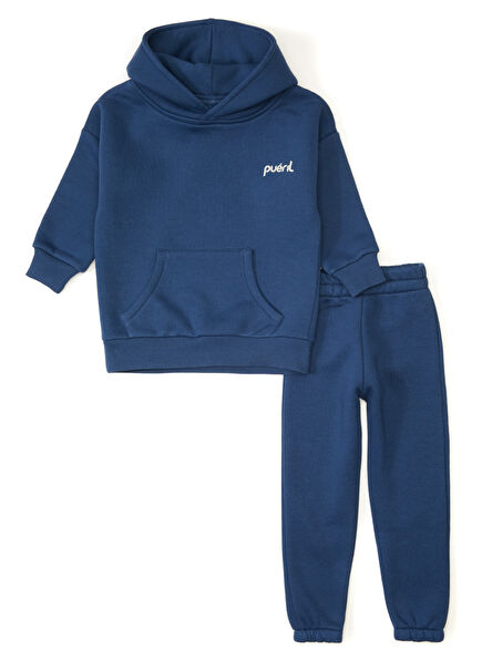 Blue Kids Tracksuit Set