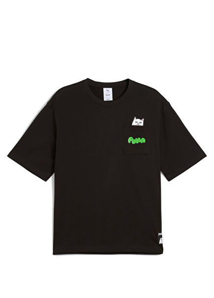 Ripndip Black Men's Short Sleeve T-Shirt with Pockets
