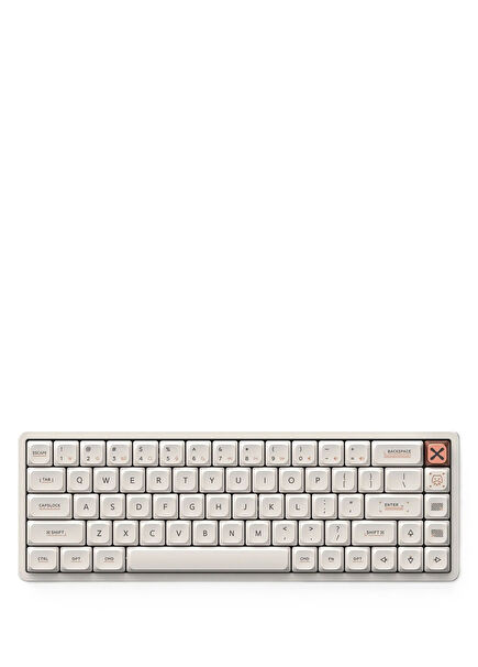 Magi65 Ochre White RGB Kablosuz Hotswap Mekanik Gaming Klavye