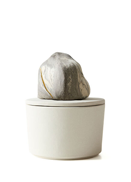 24K Gold Decorated Aura Candle
