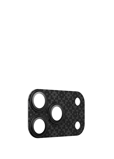 iPhone 17 Pro Max ArmorGrid ArmorWarrior Kevlar Siyah Kamera Lens Koruyucu