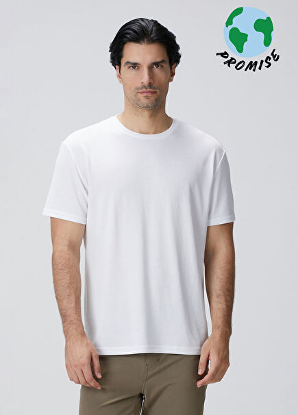 Beyaz Basic T-shirt
