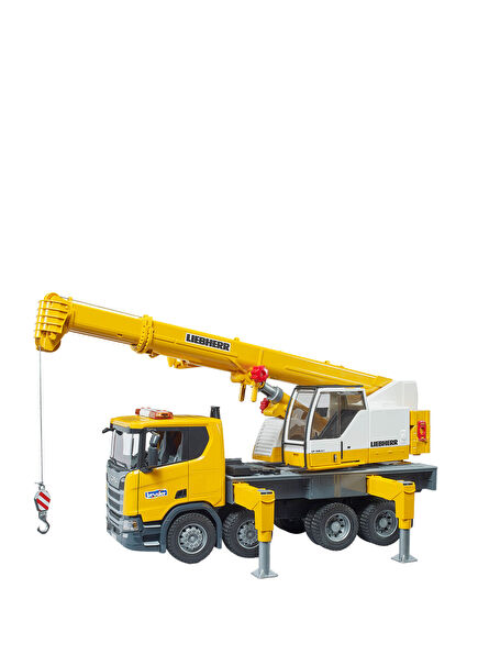 Scania 560R Liebherr Toy Crane Truck