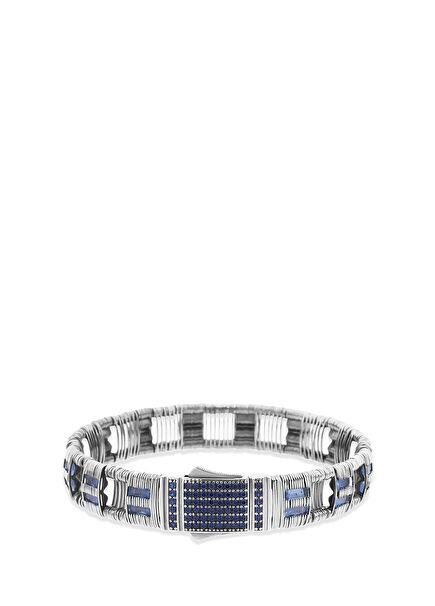 Azure Core 925 Sterling Silver Men's Bracelet