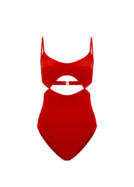 Oreva Cherry Window Strappy Women's Swimsuit