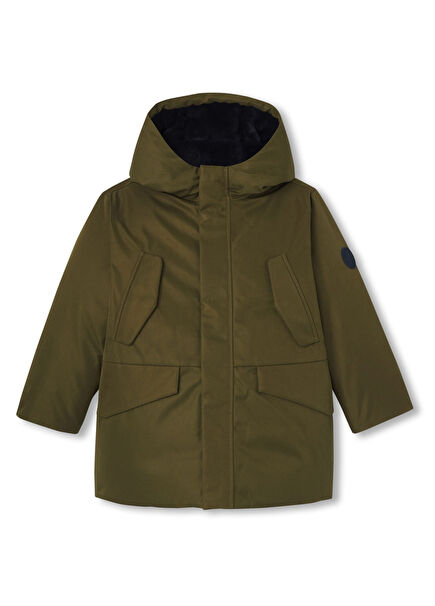 Haki Su Geçirmez Erkek Çocuk Parka