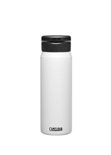 Fit Cap Beyaz Çelik Termos 750 ml