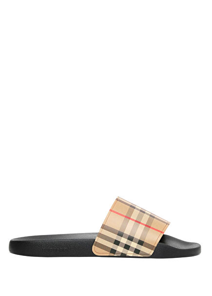 Furley Vintage Slides Bej Erkek Terlik