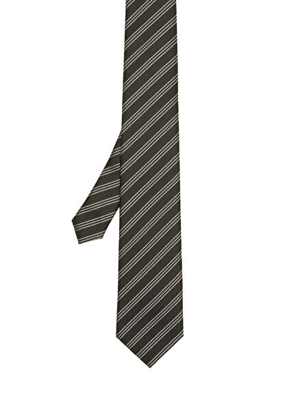 Black Line Jacquard Tie