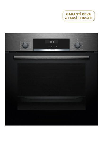 Bosch HBF537EG5T Serie 6 Black Inox Built-in Oven 60 cm