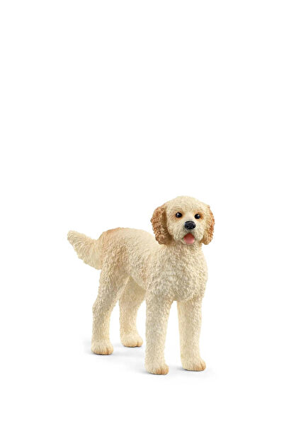 13939 Goldendoodle Hayvan Figür Oyuncak