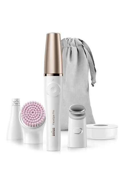 FaceSpa Pro 912 Rechargeable Facial Epilator 3 in 1 Epilation and Skin Care Set