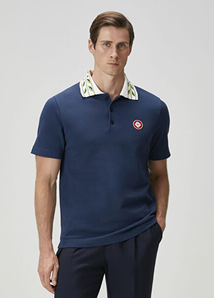 Lacivert Polo T-shirt