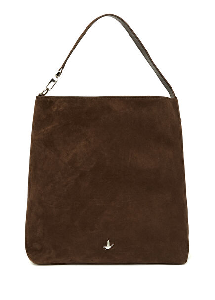 Brown Women's Suede Bag