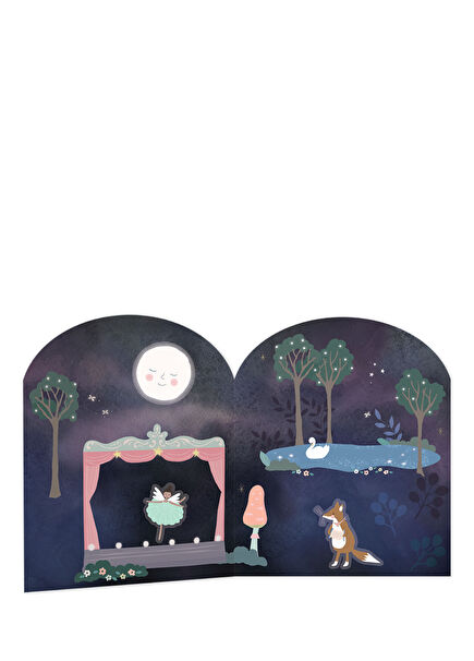 Enchanted Stick & Peel Sticker Play Scene