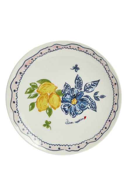 Amalfi Mix&Match White Porcelain Dessert Plate