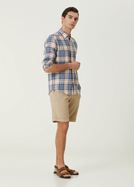 Beige Shorts