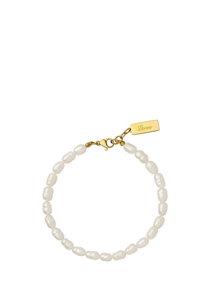 Sofia Beyaz İnci Kadın Bileklik