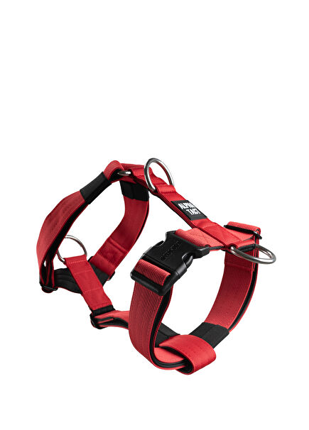 Tactfit Harness Kırmızı Köpek Göğüs Tasması