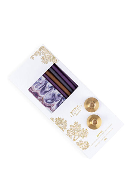 Songe D'Hiver Multicolored Candle Set