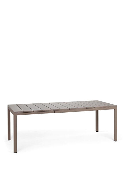 Rio Anthracite Extendable Garden Table