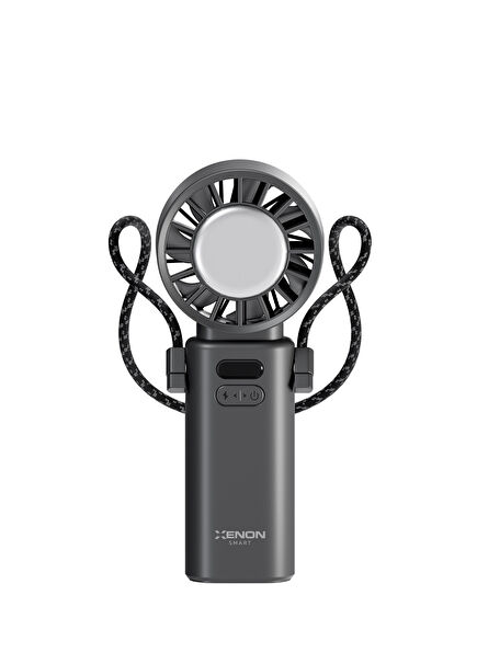 Peltier Grey Ice Cooled Hand Fan