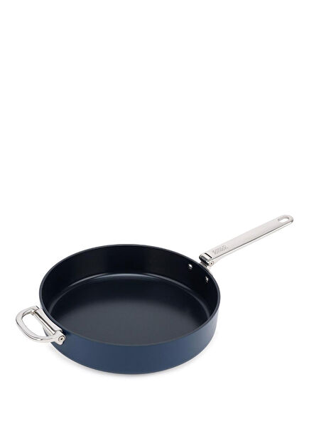 Space Blue Aluminum Frying Pan 30 cm