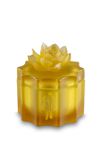 The Chromatic Court Yellow Plexiglass Cookie Jar