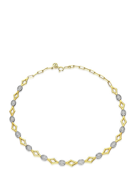 Pleasure 18 Karat Gold Plated Women's Necklace