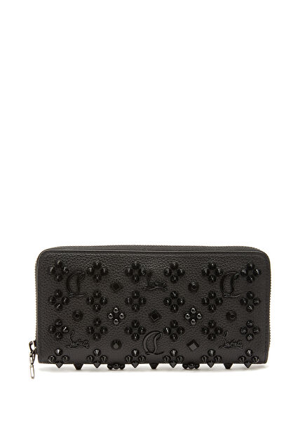 Women's Leather Wallet With Black Trousers