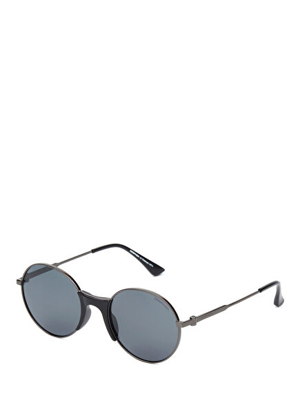 DS 2323 C4 Gri Siyah Metal Unisex Güneş Gözlüğü