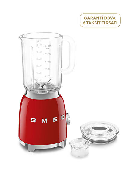 50's Style Retro Kırmızı Smoothie Blender BLF03RDEU