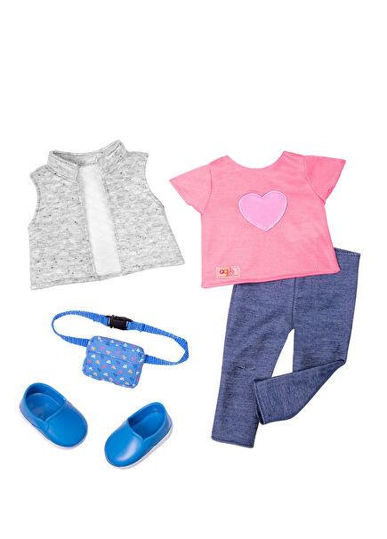 Trendy Traveller Clothing Toy Set