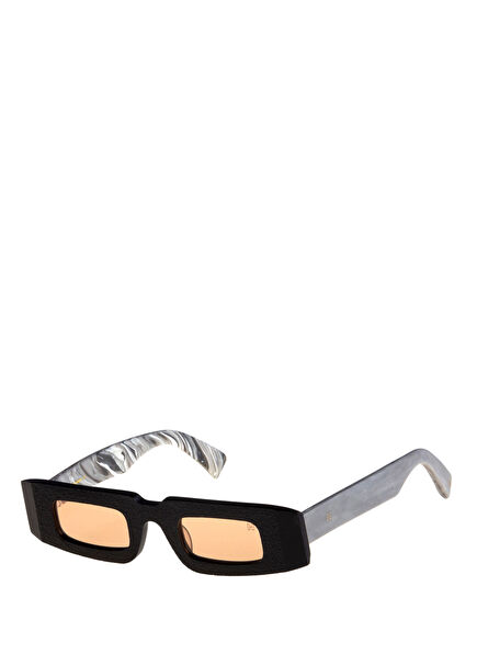 Hm 1468 C 1 Siyah Asetat Unisex Güneş Gözlüğü