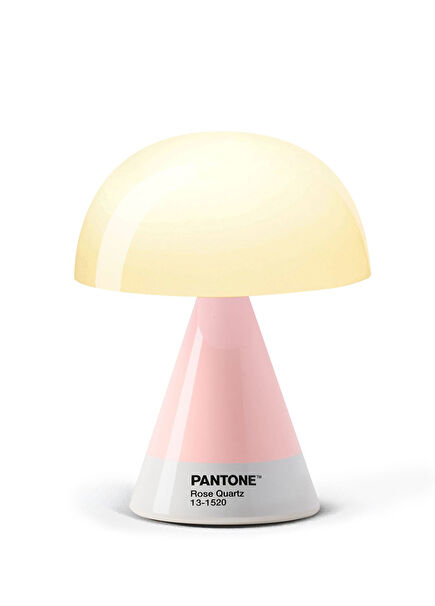 Lexon x Pantone Mina Pembe Orta Boy Led Masa Lambası