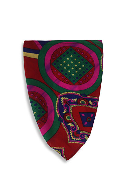 Cırcus Renkli Pamuklu Kadın Bandana 