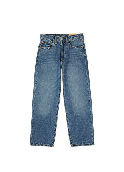 Lacivert Erkek Çocuk Jean Pantolon