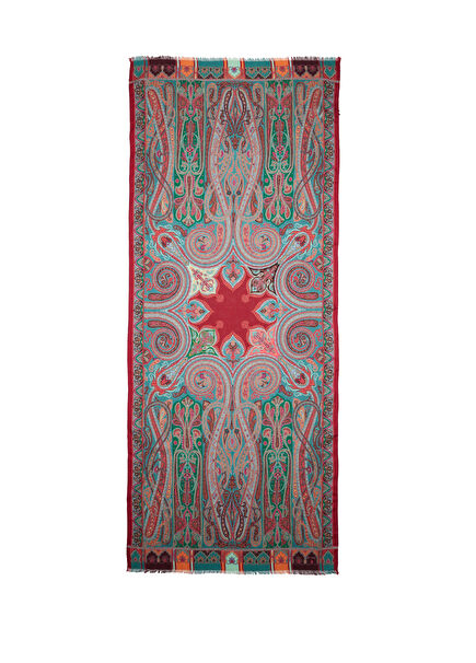 Patterned Women's Cashmere Shawl