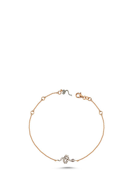 Snake Women's Gold Bracelet