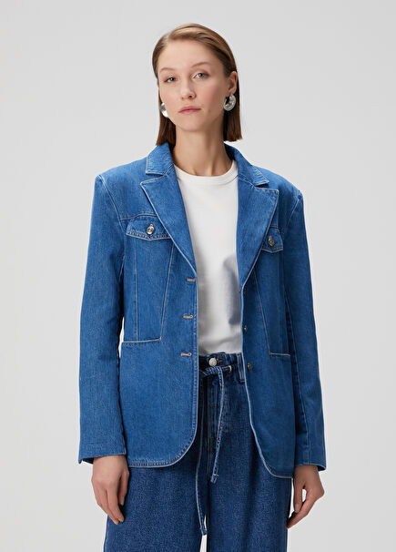 Juskfin Blue Denim Jacket