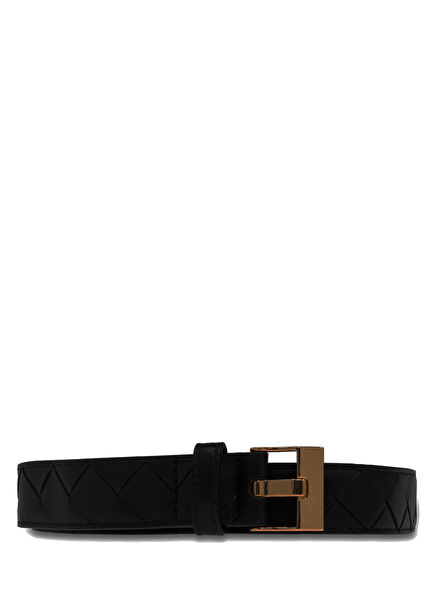 Watch Siyah Kadın Deri Kemer