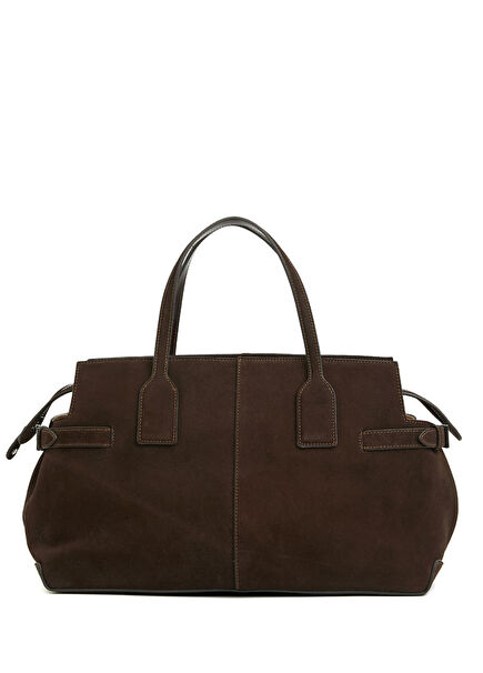 Lisa Bowler Dark Brown Women's Leather Handbag