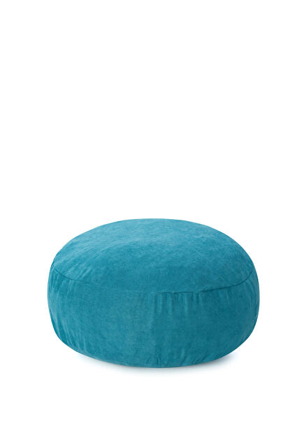 Petrol Blue Meditation Cushion 40 cm