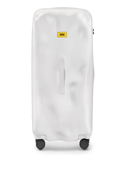 Icon White L Suitcase