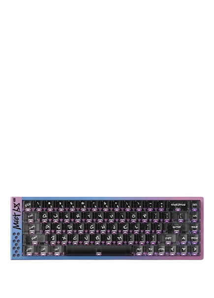 Meet68 Ultra Starry Pink 65% Omega Magnetic Switch 8K Hz Hall Effect Hotswap RGB English Mechanical Gaming Keyboard