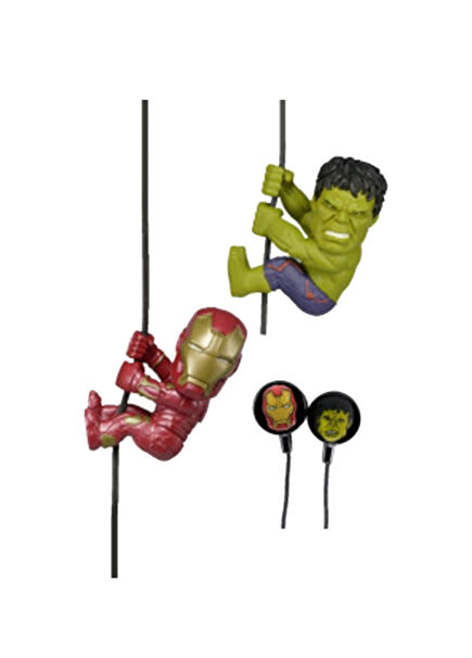 Iron Man Hulk 2 Pack Headphone Set
