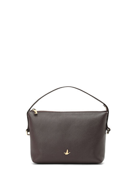 Burgundy Women's Leather Bag