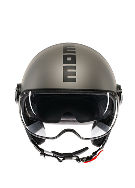 Fgtr Evo Matt Titanium Frost Blk Açık Motosiklet Kaskı